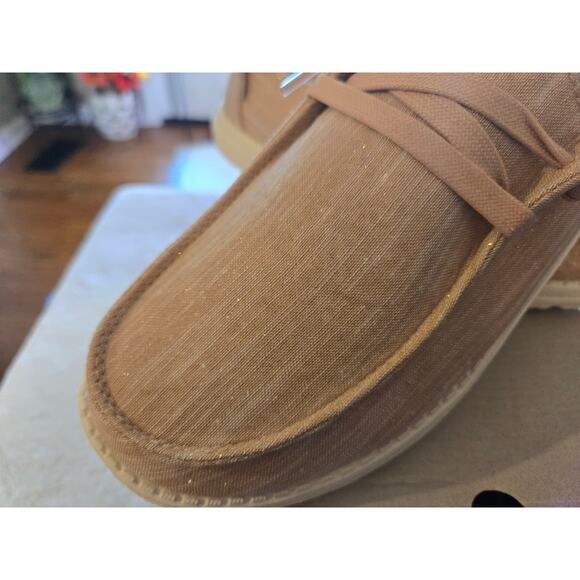 Hey Dudes Women's Wendy Sparkling Rose Gold Size 10 New - Picture 10 of 12